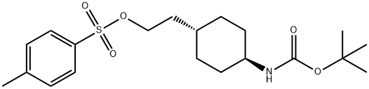 反式-4-N-Boc-氨基環(huán)己乙基對甲苯磺酸酯